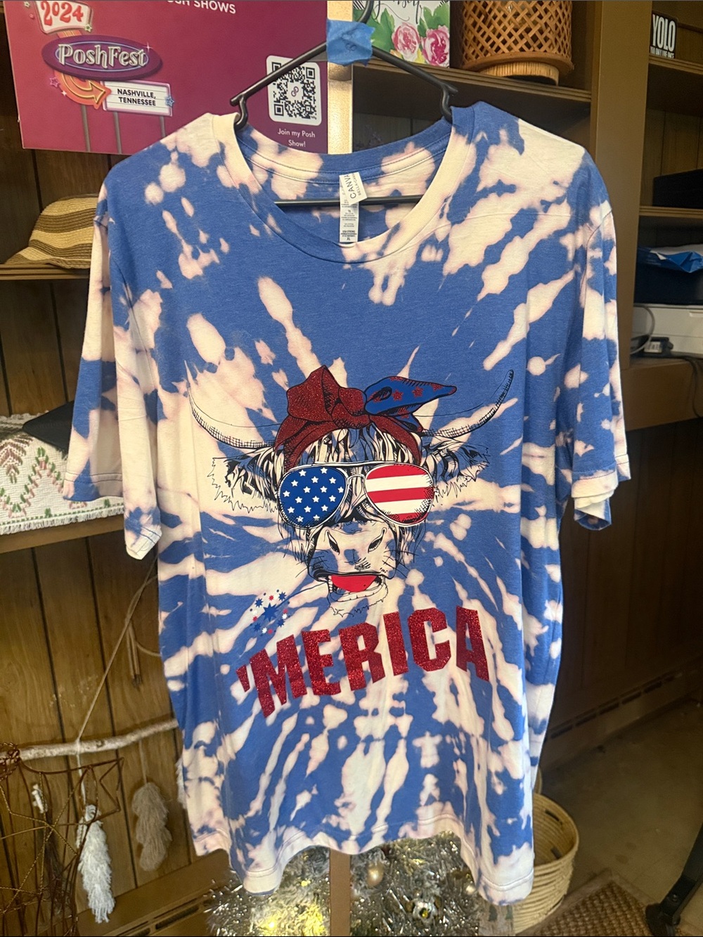 Tie-Dye 'MERICA Graphic Tee